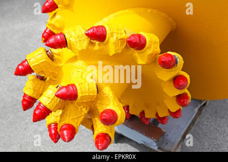 Mining drill head Stock Photo