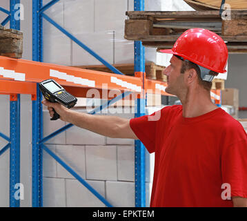 Barcode scanner Stock Photo