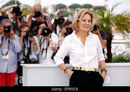 Cannes, France. 19th May, 2015. Marthe Keller.photo call 'Amnesia'.Cannes Film Festival 2015.Cannes, France.May 19, 2015. Credit:  Roger Harvey/Globe Photos/ZUMA Wire/Alamy Live News Stock Photo