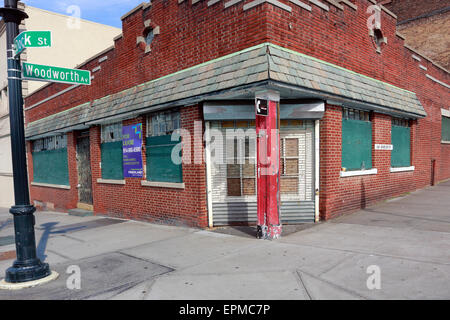 Abandoned building Yonkers New York Stock Photo