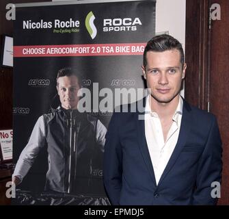 Irish professional cyclists Nicolas Roche, Sam Bennett, Philip Deignan and Dan Martin attend a 'Meet the Pros' event in Dunboyne Castle Hotel, Dublin, Ireland - 13.11.14.  Featuring: Nicolas Roche Where: Dublin, Ireland When: 14 Nov 2014 Credit: WENN.com Stock Photo