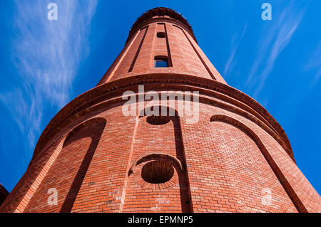 Torre de les Aigües del Besòs, Tower of the Aigües del Besòs, Tower of the D'aigües del Besòs, Poblenou, Barcelona, Catalonia Stock Photo