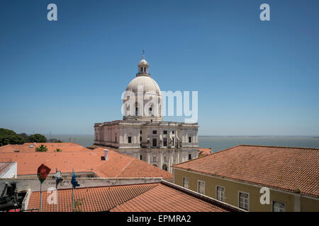 Church of Santa Engracia used as National Pantheon Alfama Lisboa, Portugal Stock Photo