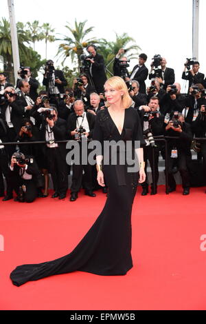 Cannes, France. 14th May, 2015. CANNES, FRANCE - MAY 19: Cate Blanchett attends the 'Sicario' Premiere during the 68th annual Cannes Film Festival on May 19, 2015 in Cannes, France © Frederick Injimbert/ZUMA Wire/Alamy Live News Stock Photo