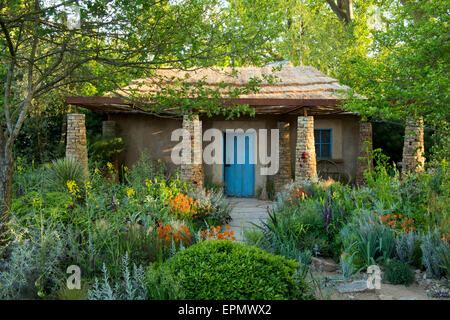 London, UK May, 19, 2015 The Sentebale-Hope in Vulnerability Garden on the opening day of The RHS Chelsea Flower Show Stock Photo