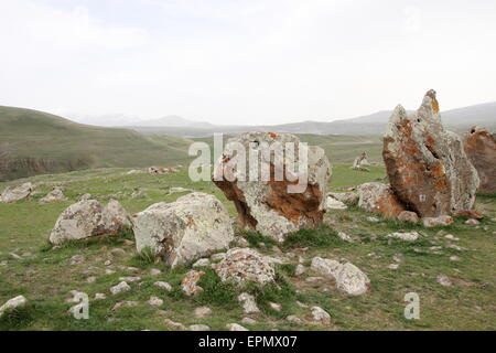 Zorats Karer or Karahunj is artificual prehistoric construction in Armenia also known as Army Stones