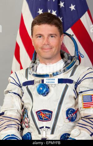 International Space Station Expedition 40 crew member NASA astronaut Reid Wiseman portrait at the Gagarin Cosmonaut Training Center August 22, 2013 in Star City, Russia. Stock Photo