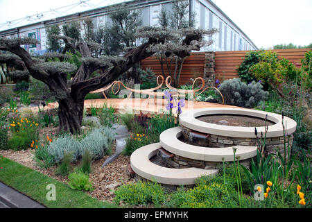 Royal Bank of Canada Garden Show Garden at RHS Chelsea Flower Show 2015 Stock Photo