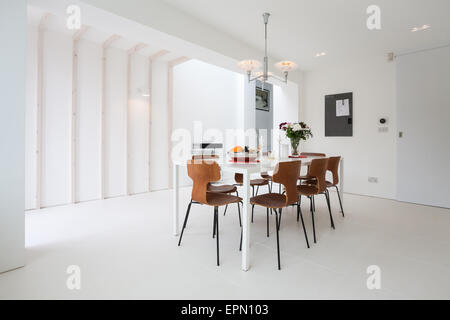 Modern domestic kitchen, London, UK Stock Photo