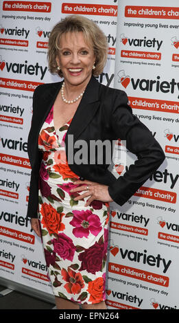 London,UK, 19th May 2015 : Dame Esther Louise Rantzen DBE is an English journalist and television presenter arrives at the 'Shooting Stars' Book Launch contains the greatest moments from the first 65 years of Variety helds at London Film Museum, London. Credit:  See Li/Alamy Live News Stock Photo
