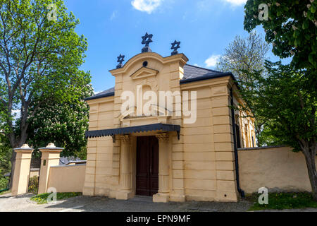 Old Jewish cemetery in Trebic , Moravia, Czech Republic. UNESCO heritage. Stock Photo