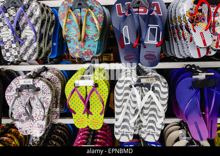 Havaianas sandals, Souvenir, Rio de Janiero, Brazil, Rio de Janeiro Stock Photo