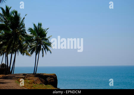 Varkala is town in Thiruvananthapuram district situated in the Indian state of Kerala. Stock Photo