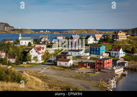 The colorful fishing village of Trinity, Newfoundland, Canada. Stock Photo