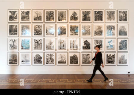 London, UK. 20 May 2015. New York Arbor Prints 2012 by Mitch Epstein. Press preview of the art fair 'Photo London' at Somerset House. The fair is open to the public from 21 to 24 May 2015. Hailed as the largest and most important new photography fair ever staged in London. It brings together over 70 galleries and offers talks, screenings and performances. Stock Photo