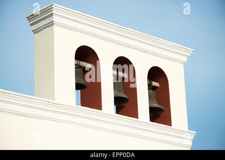 GRANADA, Nicaragua — The Centro Cultural Convento San Francisco, located just a couple of blocks from Parque Central in Granada, is dedicated to the history of the region. Stock Photo