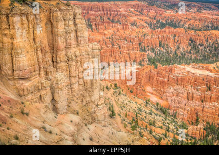 Bryce Canyon amphitheater west USA utah 2013 Stock Photo