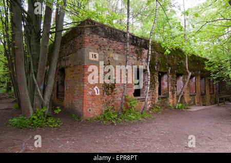 Hermann Goering's house in Wolfsschanze, Hitler's Wolf's Lair Eastern Front military headquarters, eastern Poland Stock Photo
