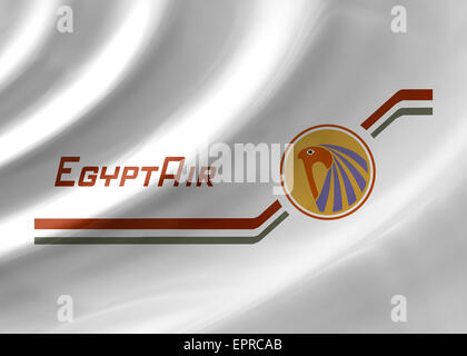 Egypt Air logo symbol icon flag emblem sign Stock Photo