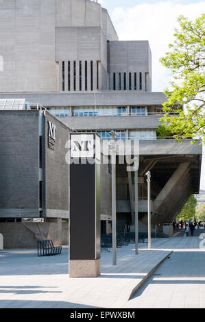 The Royal National Theatre, South Bank, London, England Stock Photo