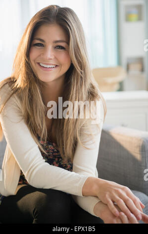 Portrait of young woman Stock Photo