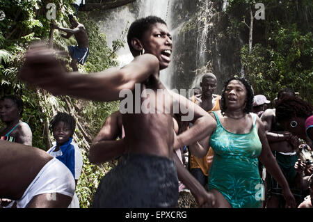 Voodoo Festival Saut d'Eau is celebrated every year on July 16 to