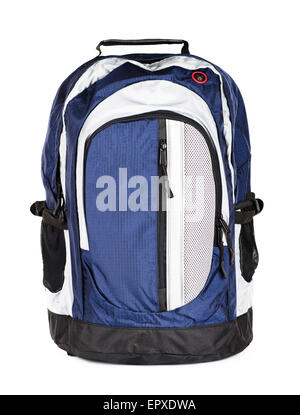 Backpack on a white background Stock Photo