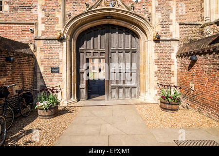 Jesus College is a college of the University of Cambridge Stock Photo