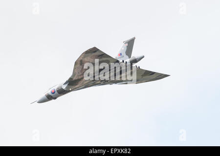 Avro Vulcan Bomber XH558 in final year of flight, Elvington York Stock Photo