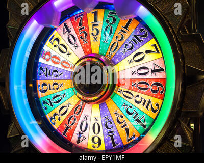 Wheel of fortune, Las Vegas, Nevada, USA Stock Photo