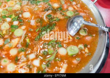 Korean noodles Stock Photo