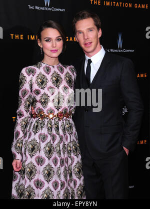 Premiere of 'The Imitation Game' held at The Ziegfeld Theatre - Arrivals  Featuring: Benedict Cumberbatch Where: New York City, New York, United States When: 17 Nov 2014 Credit: Dan Jackman/WENN.com Stock Photo