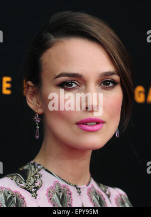 Premiere of 'The Imitation Game' held at The Ziegfeld Theatre - Arrivals  Featuring: Keira Knightley Where: New York City, New York, United States When: 17 Nov 2014 Credit: Dan Jackman/WENN.com Stock Photo