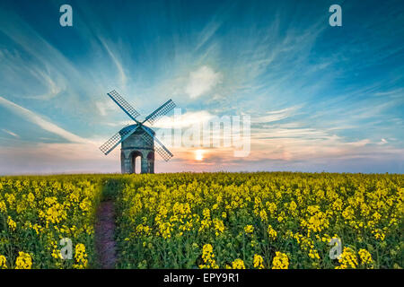 Chesterton Windmill Warwickshire Stock Photo