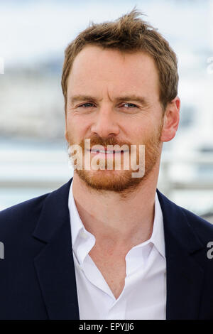 Cannes, France. 23rd May, 2015. Michael Fassbender at a photocall for 'Macbeth' 68th Cannes Film Festival 2015 Palais Du Festival, Cannes, France on 23 May 2015 Credit:  James McCauley/Alamy Live News Stock Photo