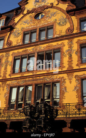 DEU, Germany, Mainz, house at the market place.  DEU, Deutschland, Mainz, Haus am Markt. Stock Photo