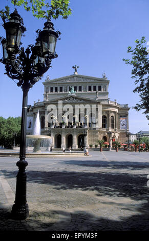 DEU, Germany, Hesse, Frankfurt, the old opera.  DEU, Deutschland, Hessen, Frankfurt am Main, die Alte Oper. Stock Photo