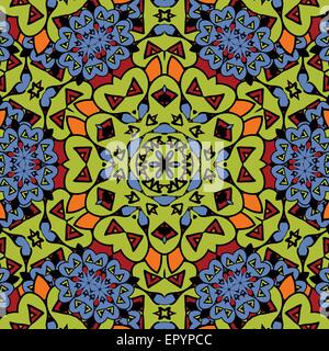 Arabesque seamless pattern. Background vintage flower. Texture royal vector. Fabric illustration Stock Vector