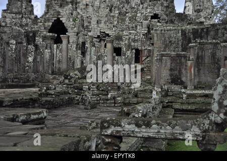 The temple of Angkor Wat near Seim Reap in Cambodia Stock Photo