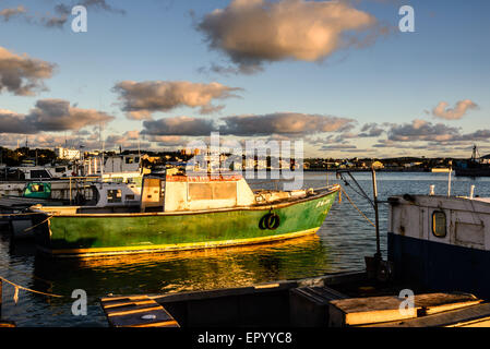 Fishing Boats, Saint John's Harbour, Antigua Stock Photo