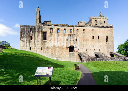 Linlithgow Palace - birth-place of Mary Queen of Scots - In Linlithgow West Lothian Scotland Stock Photo