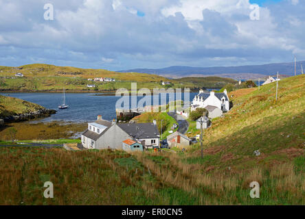 The island of Scalpay, Harris, Outer Hebrides, Scotland UK Stock Photo