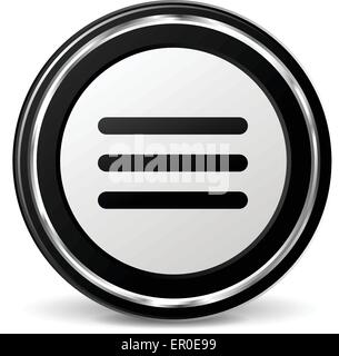 Illustration of expand modern design black sphere icon Stock Vector ...