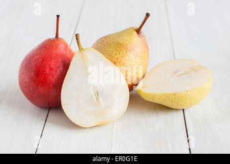 Forelle Pears an heirloom variety of Pyrus communis the European pear or common pear Stock Photo