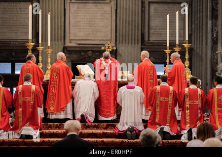 Vatican City. 24th May, 2015. Pentecostal Mass 2015 - 24 May 2015 Credit:  Realy Easy Star/Alamy Live News Stock Photo