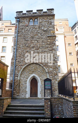 Tower Of All Hallows Staining Mark Lane City Of London UK Stock Photo