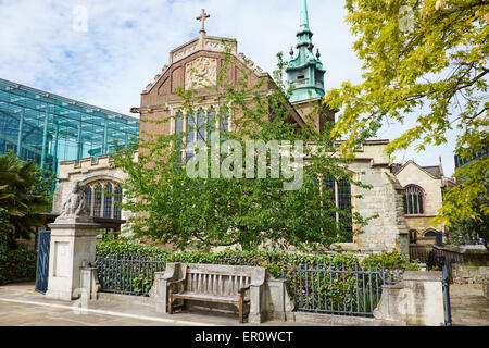 All Hallows By The Tower Church Byward Street London UK Stock Photo