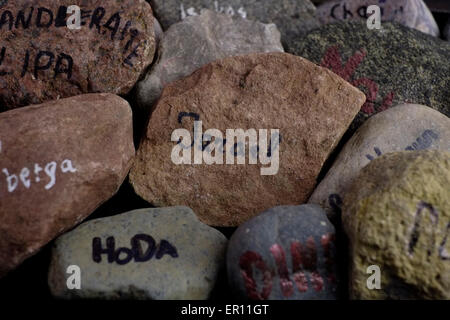 A memorial site at Paneriai forest were 100 000 people were