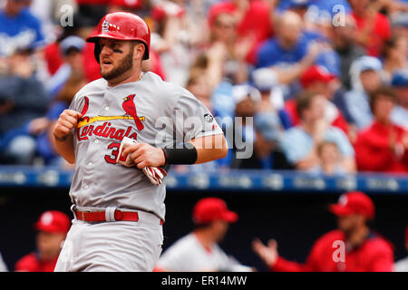 St. Louis Cardinals Pete Kozma looks on from the dugout prior to a ...