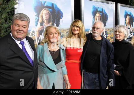 Premiere of Fox Searchlight's 'Wild' at AMPAS Samuel Goldwyn Theater - Red Carpet Arrivals  Featuring: Robert Charles Hunter,Diane Ladd,Laura Dern,Bruce Dern,Andrea Beckett Where: Los Angeles, California, United States When: 19 Nov 2014 Credit: FayesVision/WENN.com Stock Photo